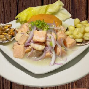Ceviche de Pescado Salmon