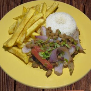 Lomo Saltado de Carne Vegetal